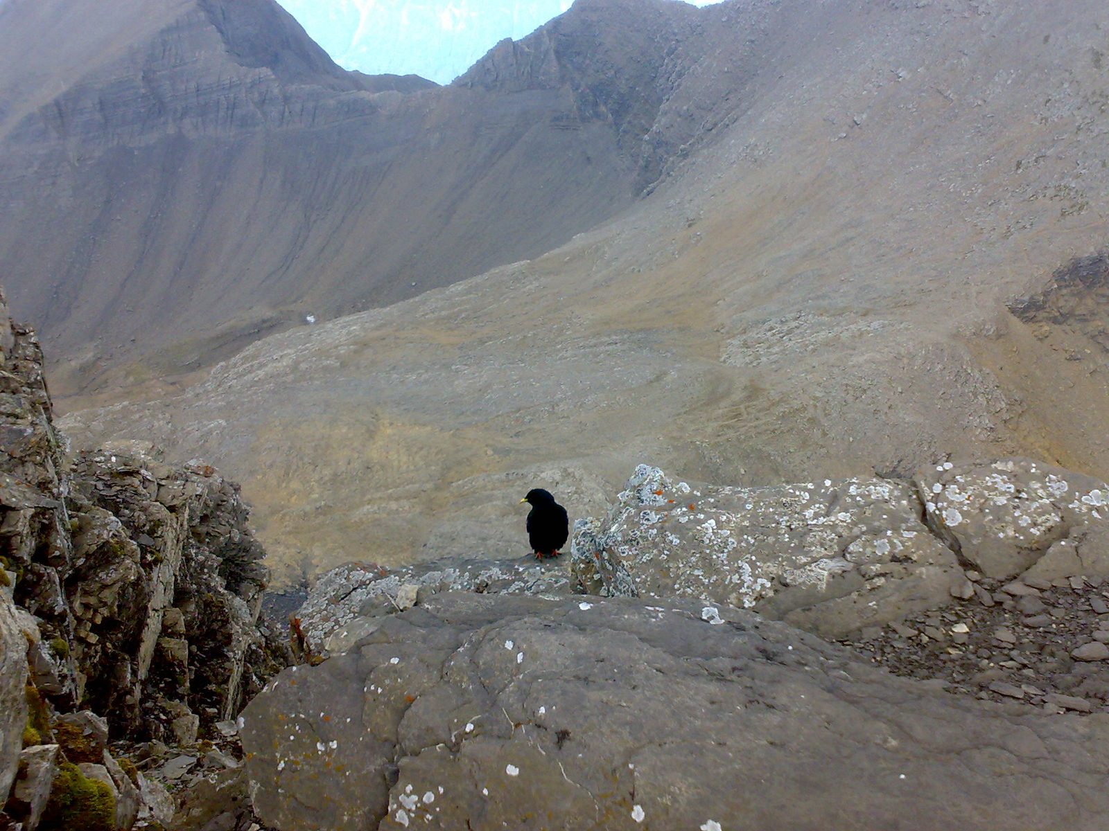 Weite Hochgebirgslandschaft