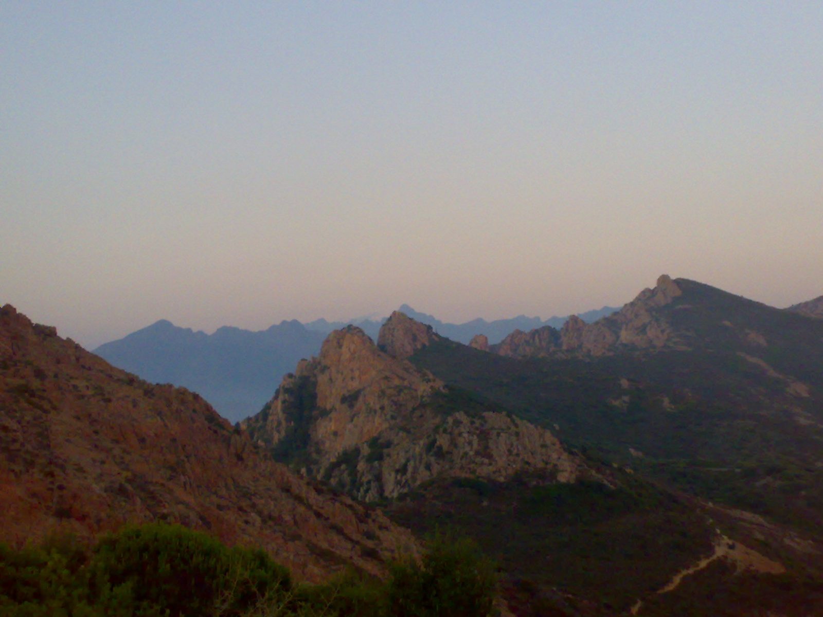 Felsige Berglandschaft