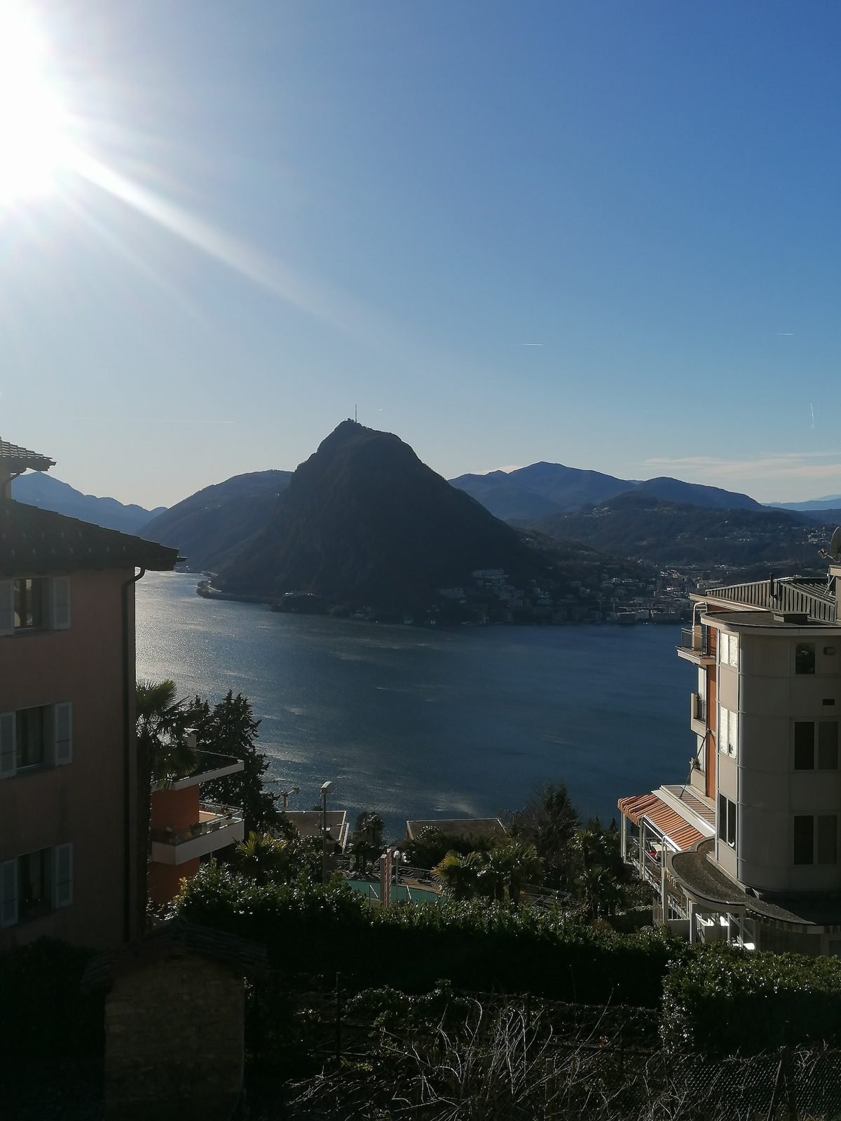 Luganersee und Monte San Salvatore